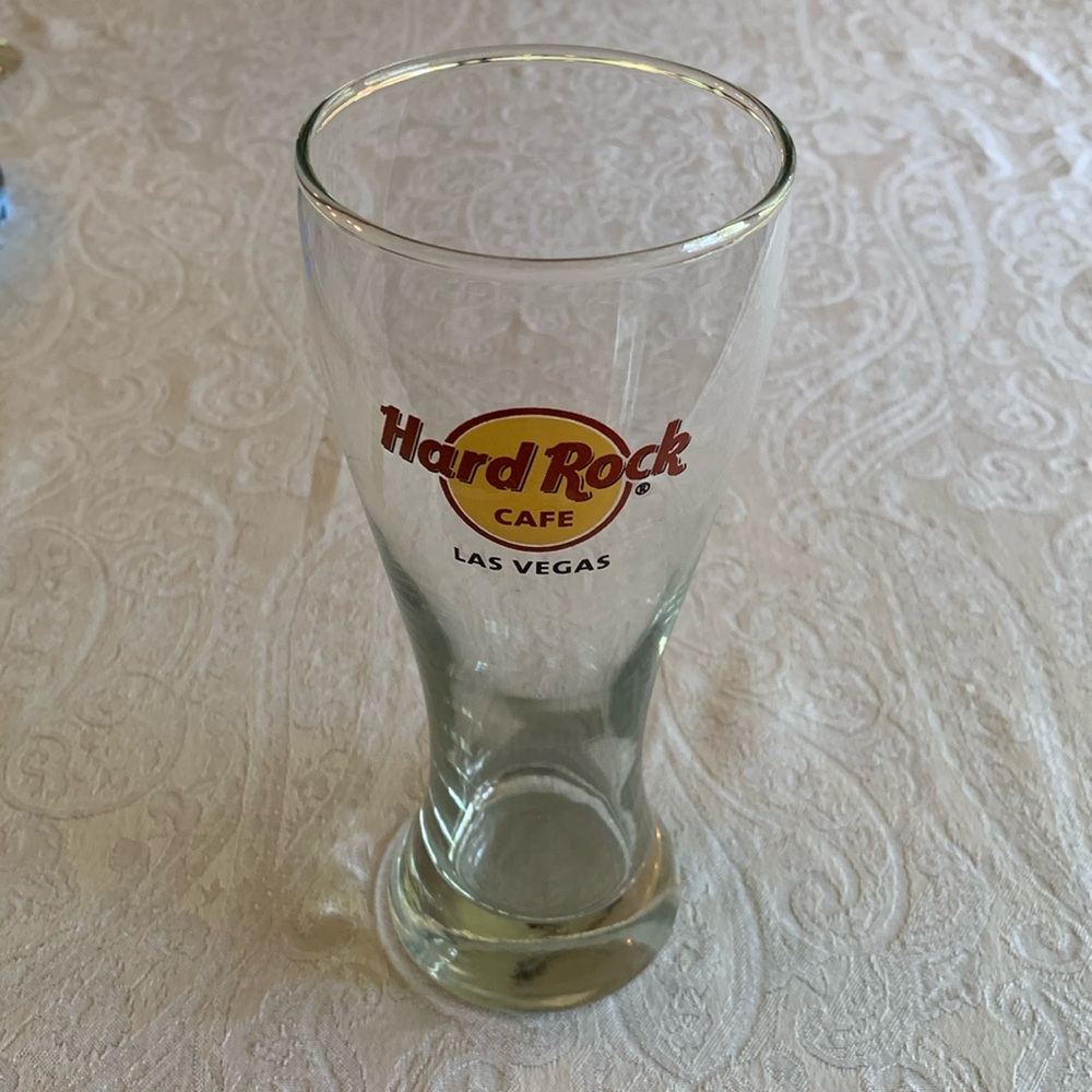 Hard Rock Cafe Las Vegas glass